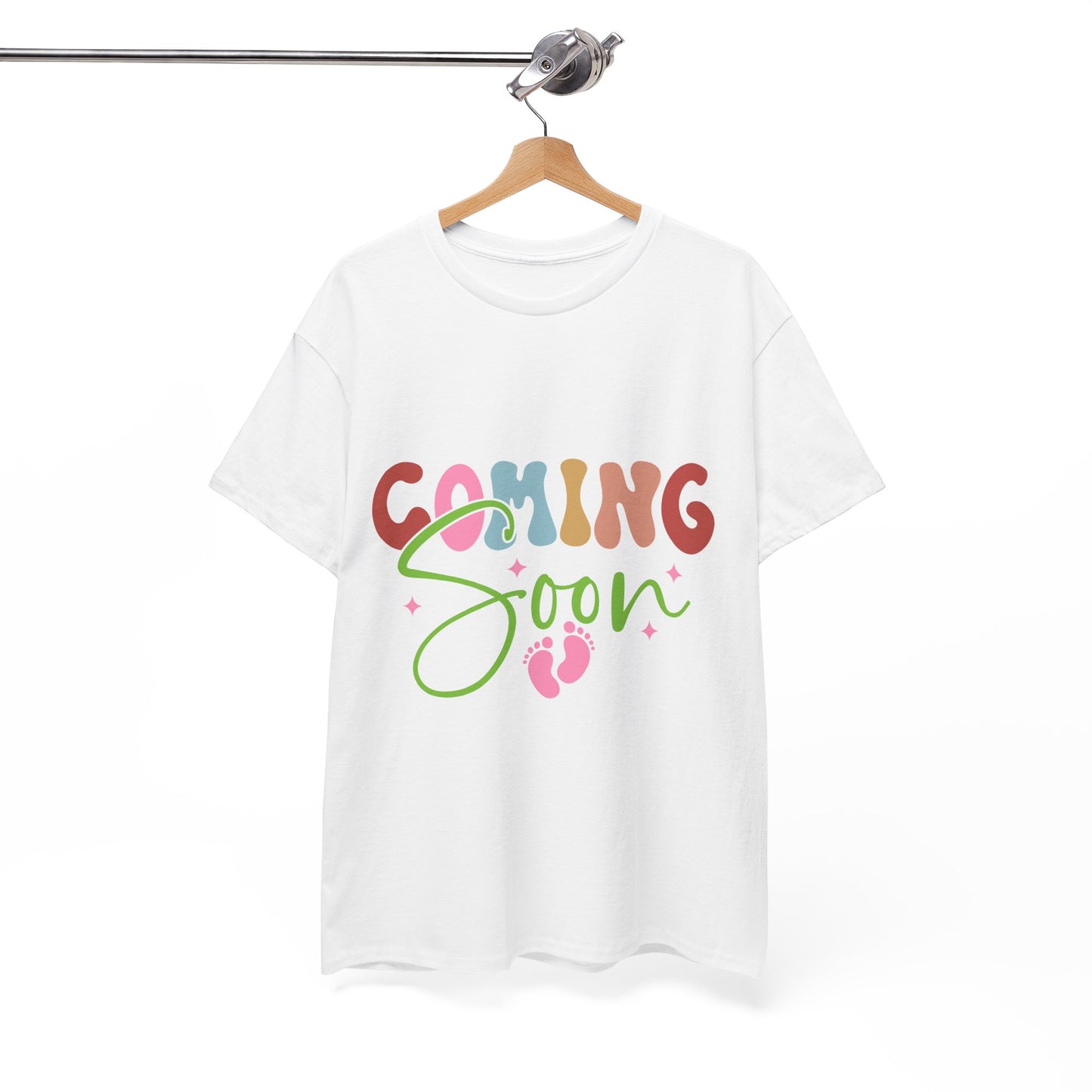 Coming Soon – Funny Pregnancy Announcement T-Shirt