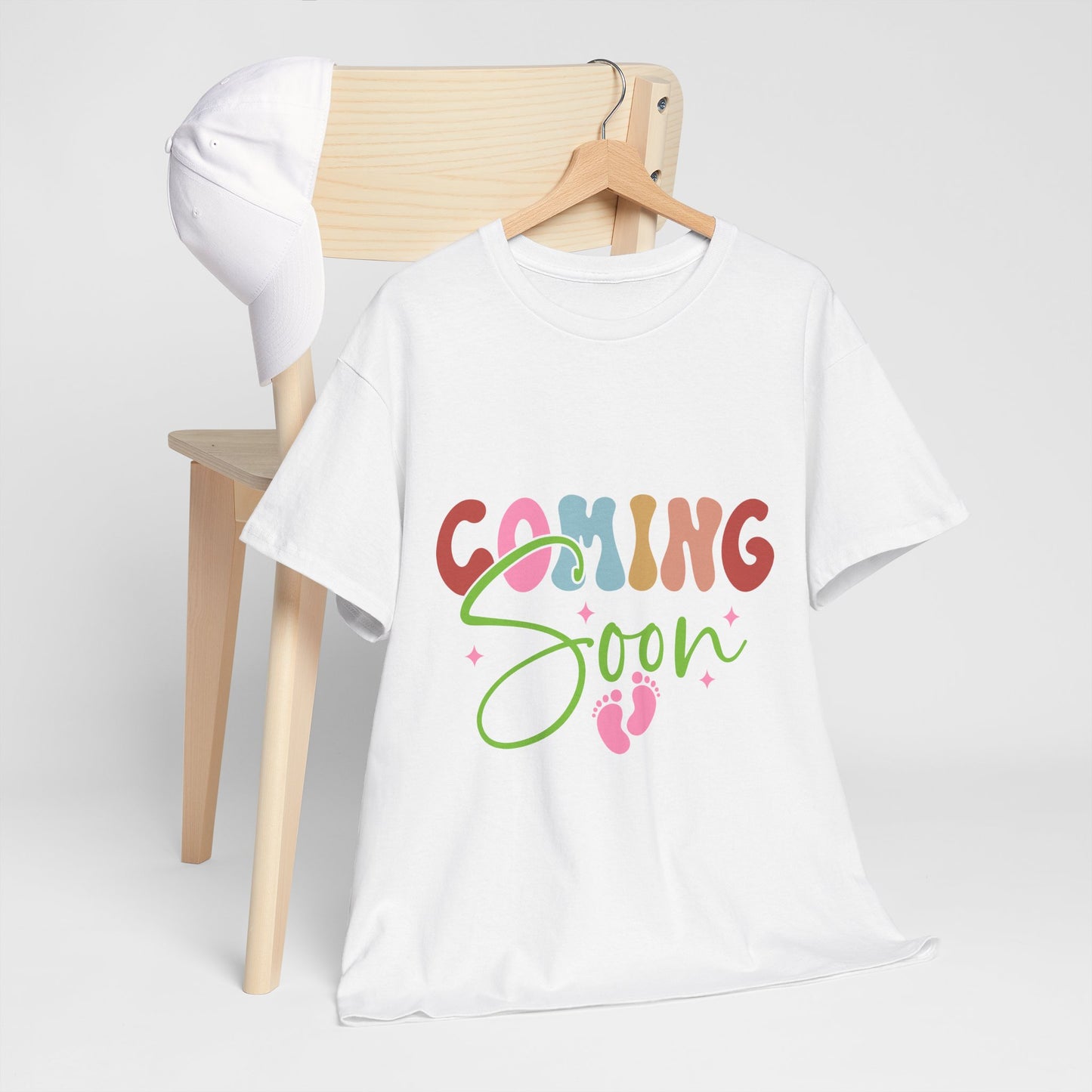 Coming Soon – Funny Pregnancy Announcement T-Shirt