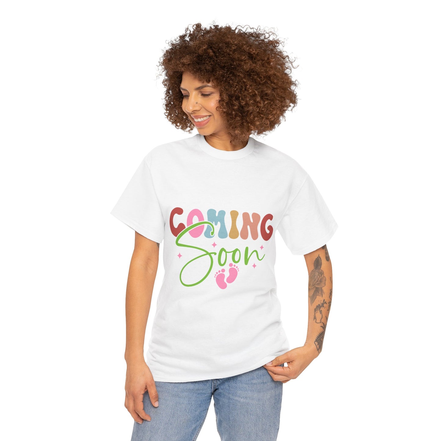 Coming Soon – Funny Pregnancy Announcement T-Shirt