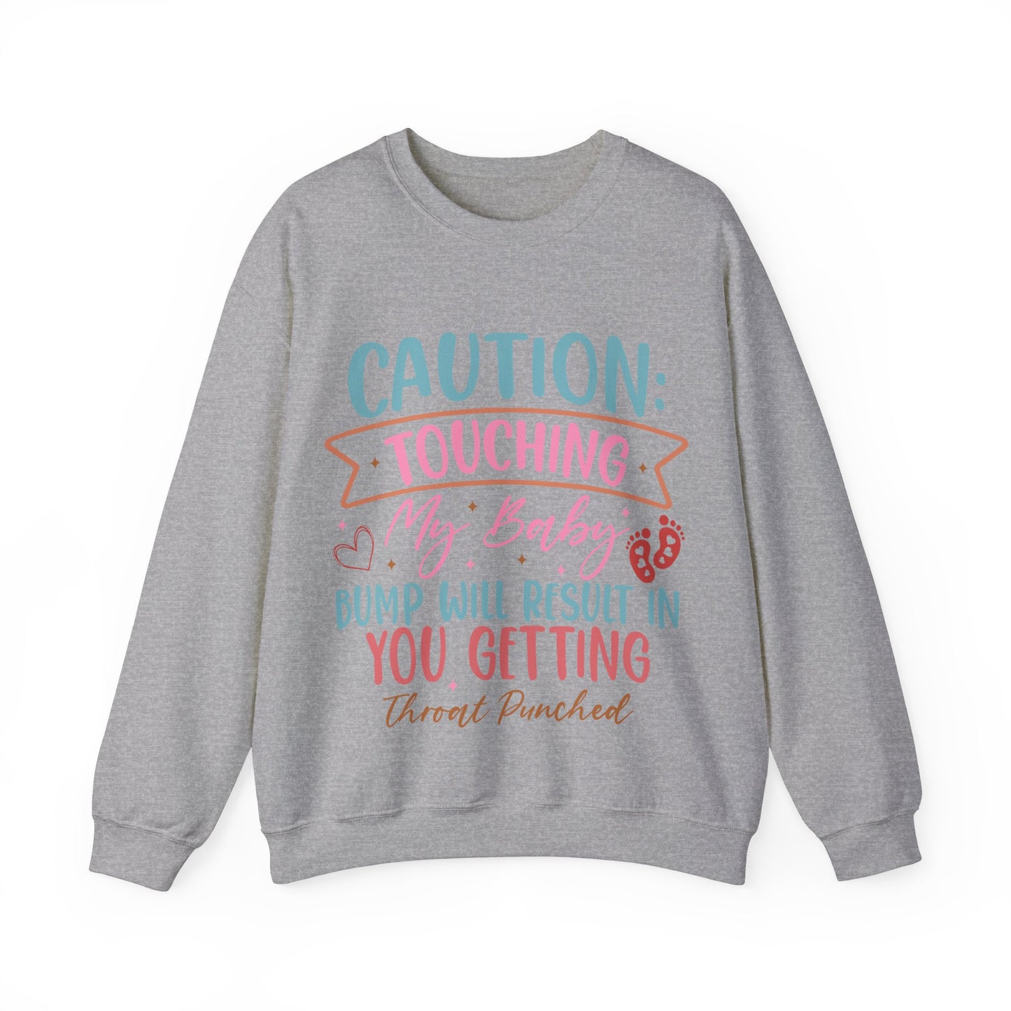 Caution Crewneck Sweatshirt