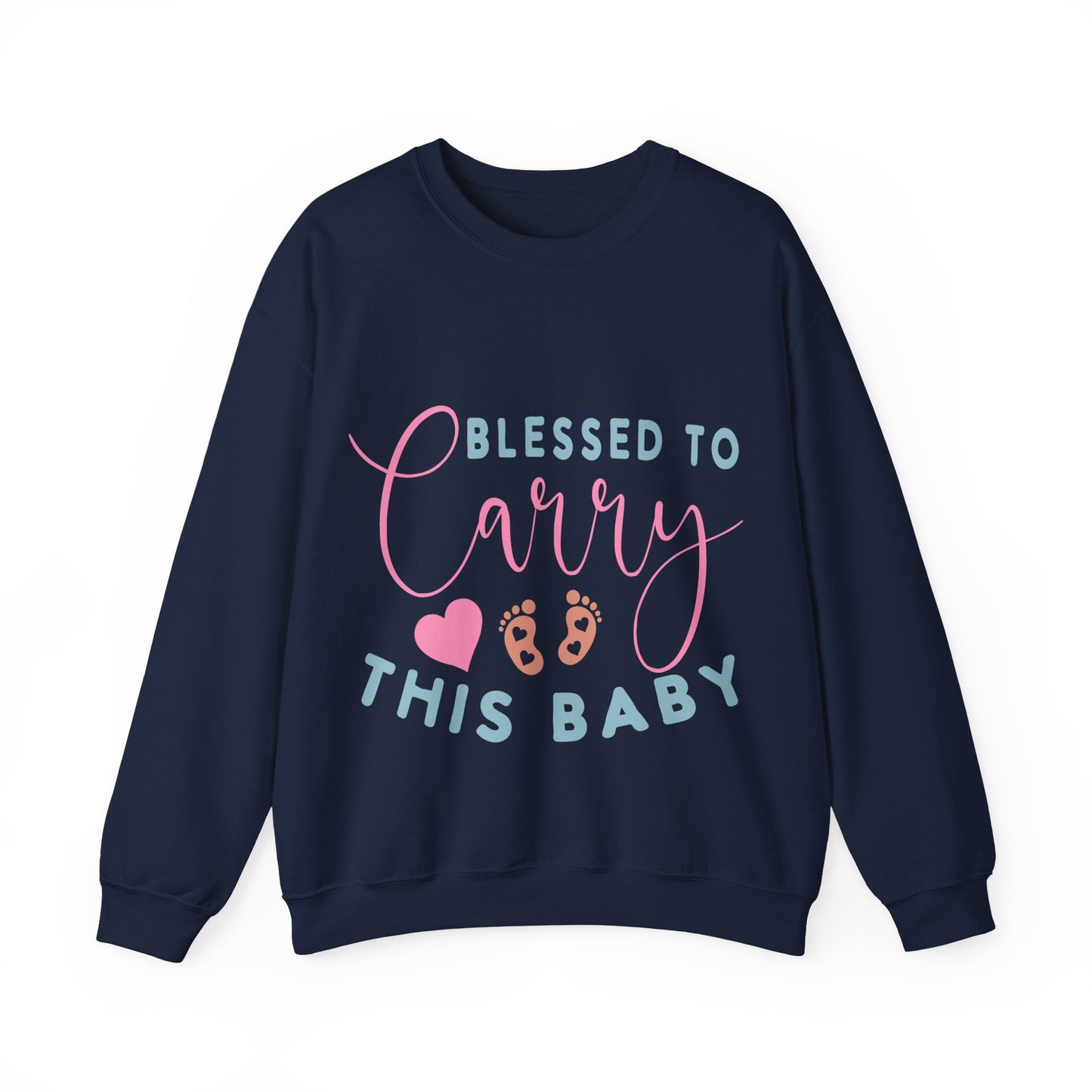 Blessed To Carry This Baby Crewneck Sweatshirt