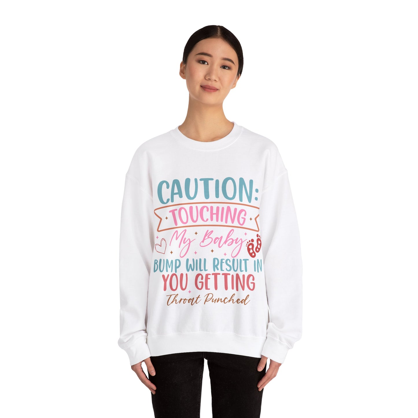 Caution Crewneck Sweatshirt