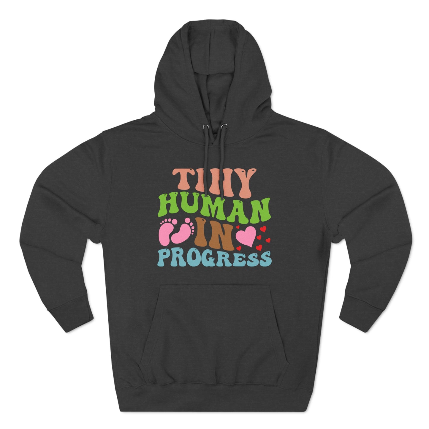 Tiny Human In Progress Fleece Hoodie