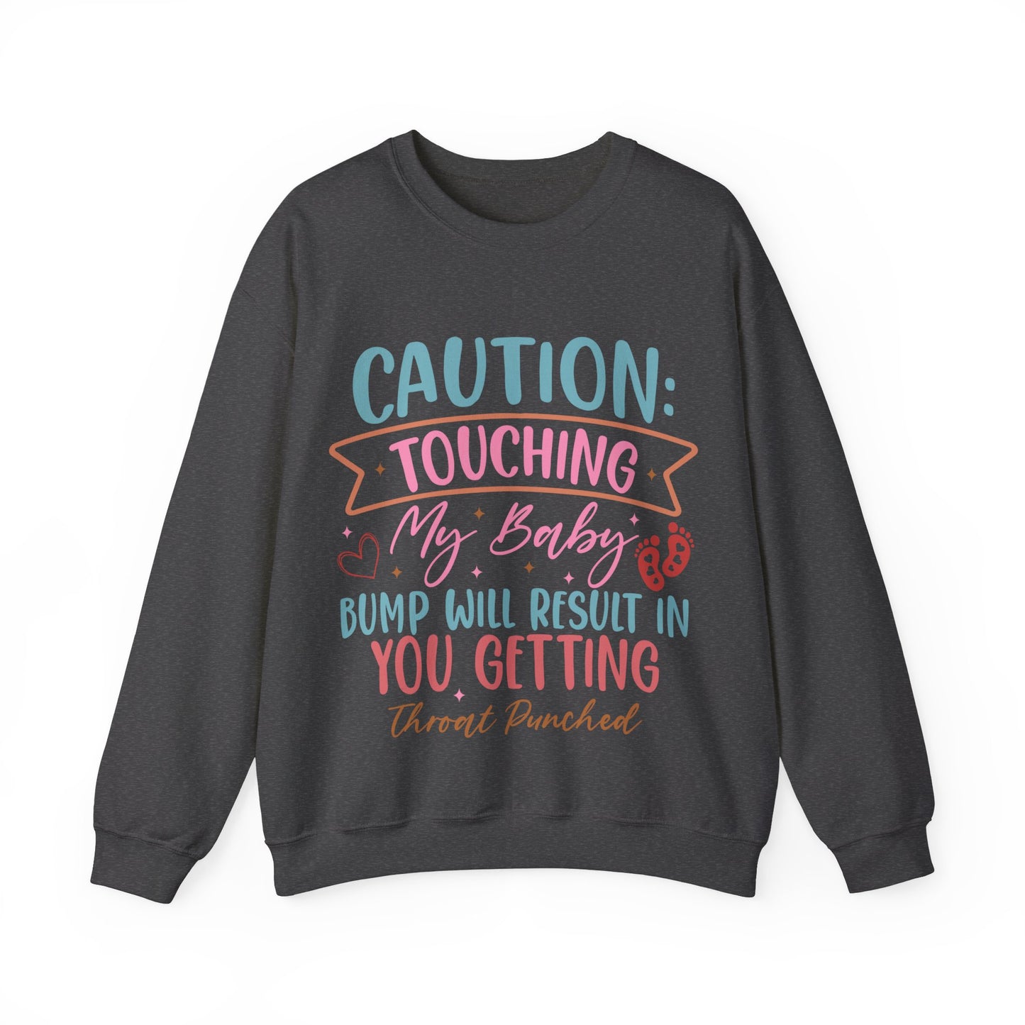 Caution Crewneck Sweatshirt