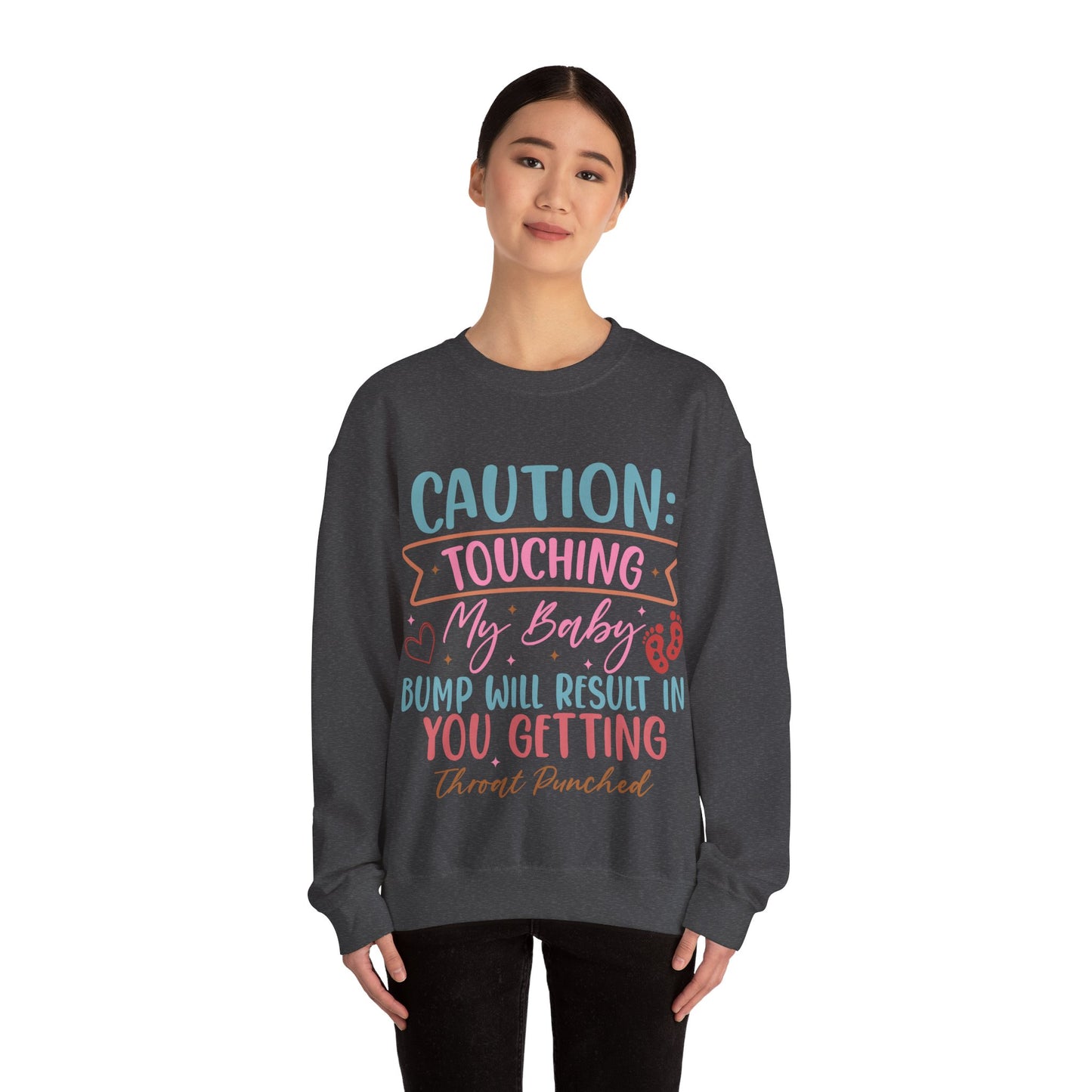 Caution Crewneck Sweatshirt