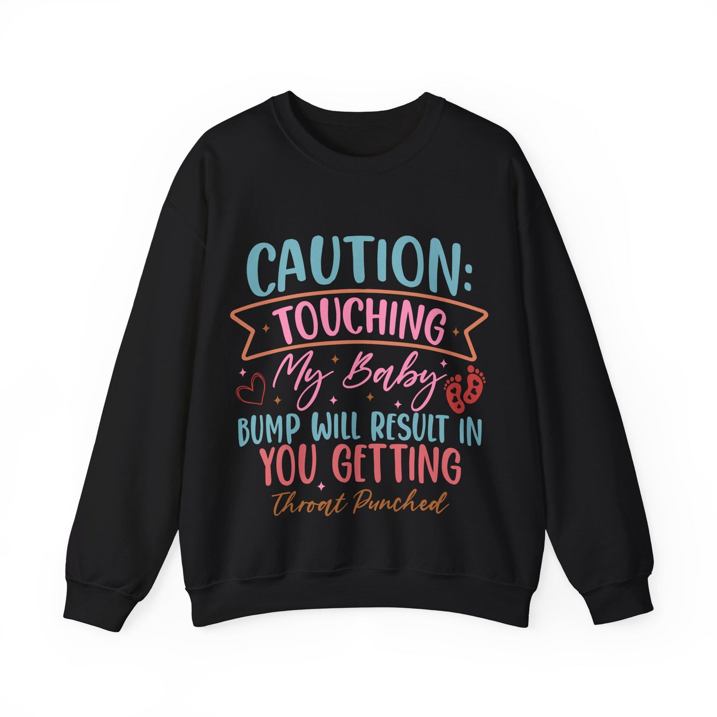 Caution Crewneck Sweatshirt