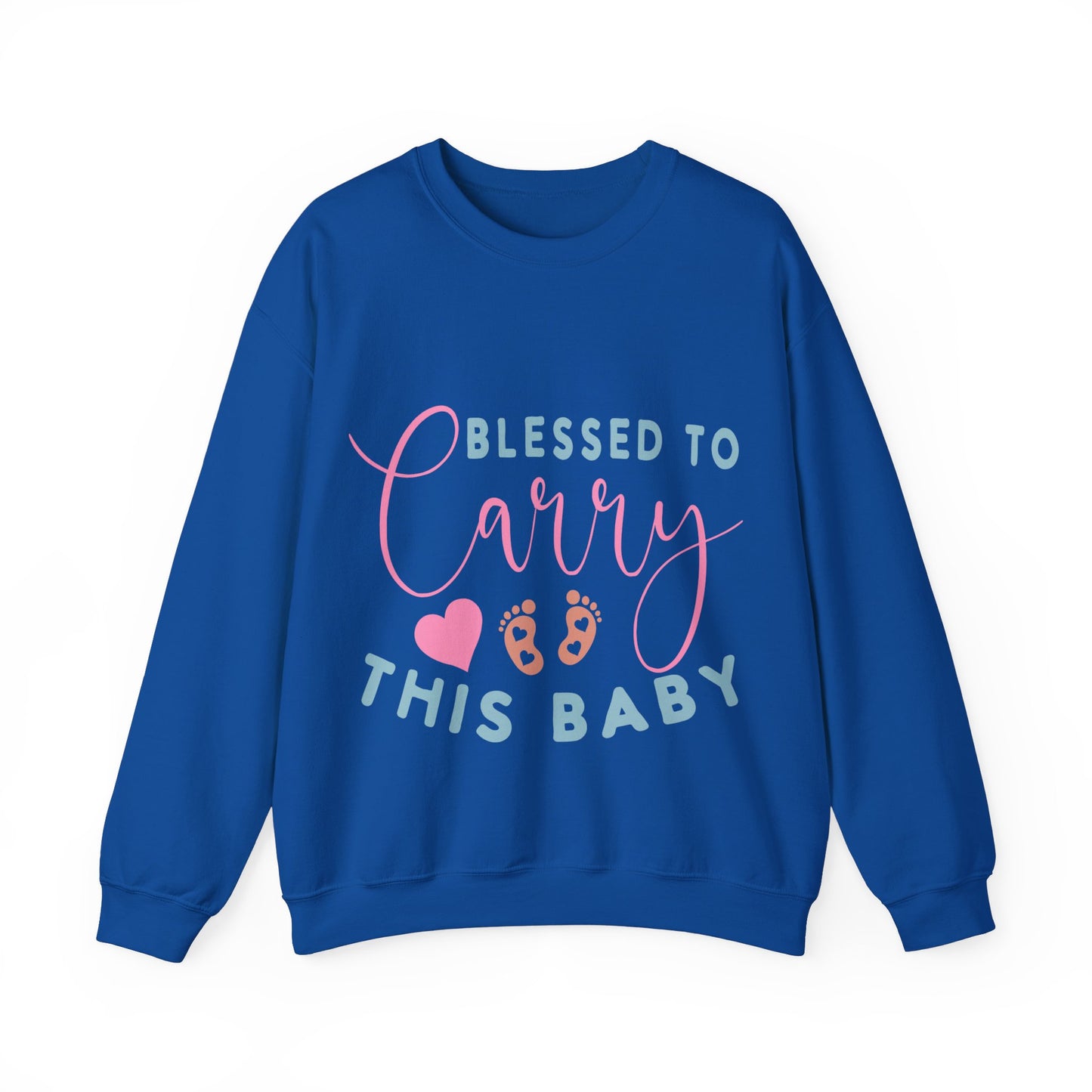 Blessed To Carry This Baby Crewneck Sweatshirt