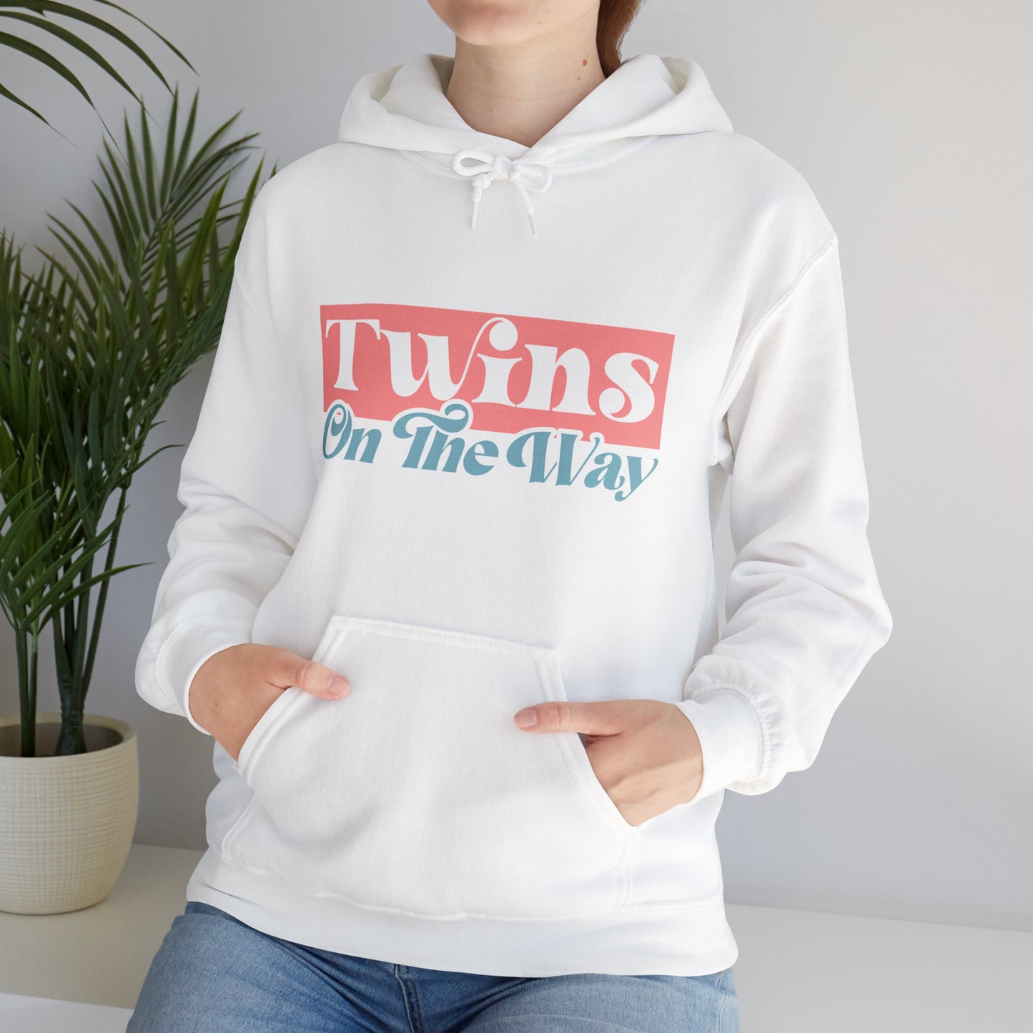 Twins On The Way Hooded Sweatshirt