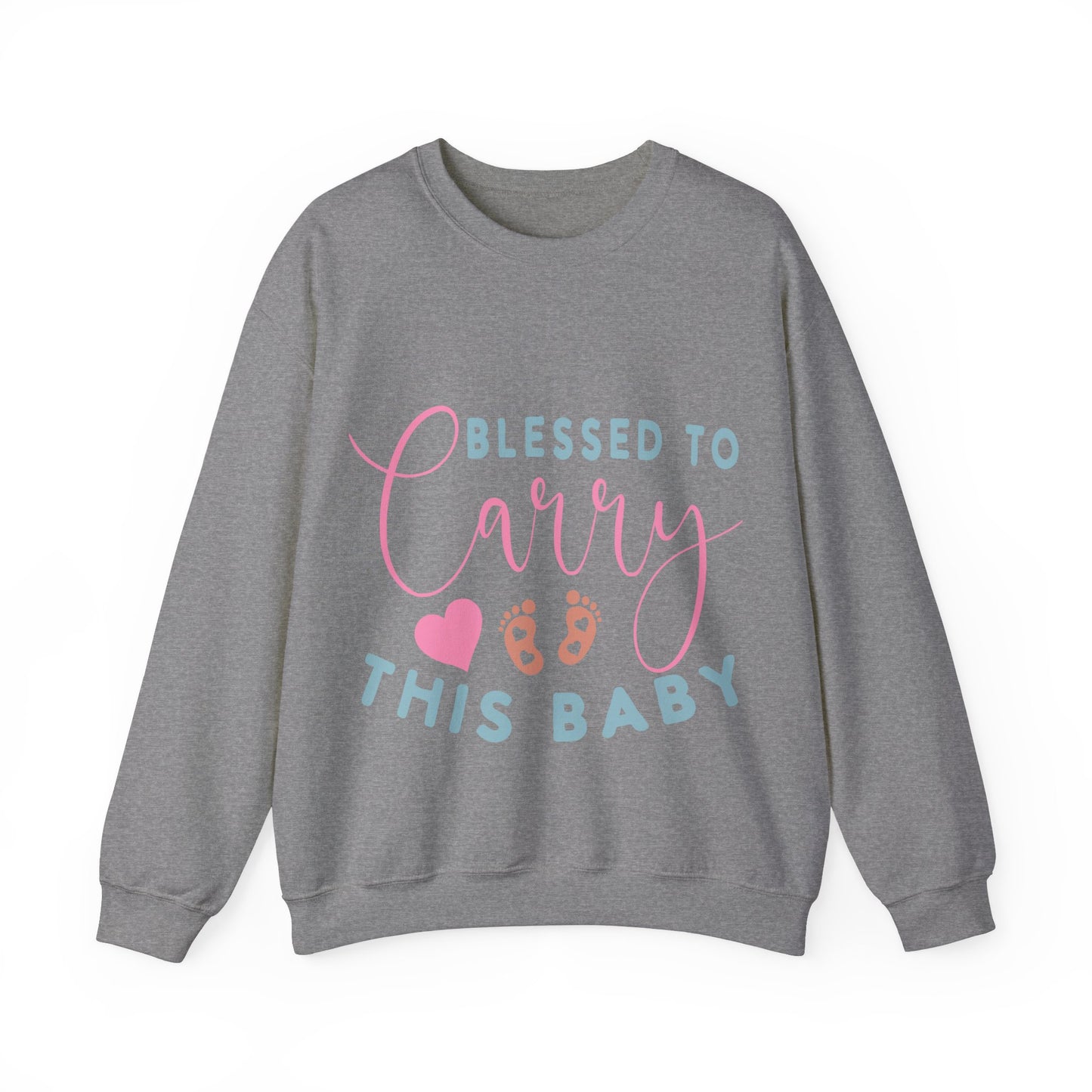 Blessed To Carry This Baby Crewneck Sweatshirt