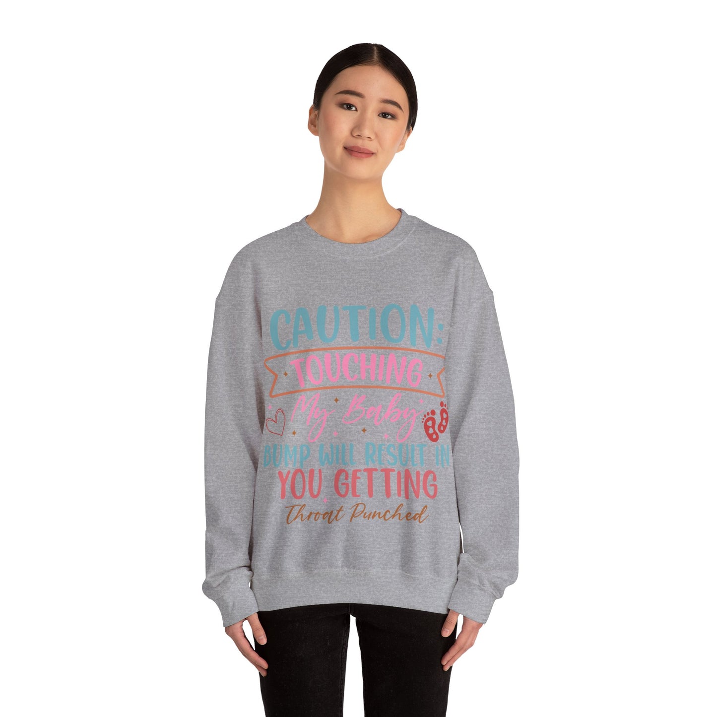 Caution Crewneck Sweatshirt