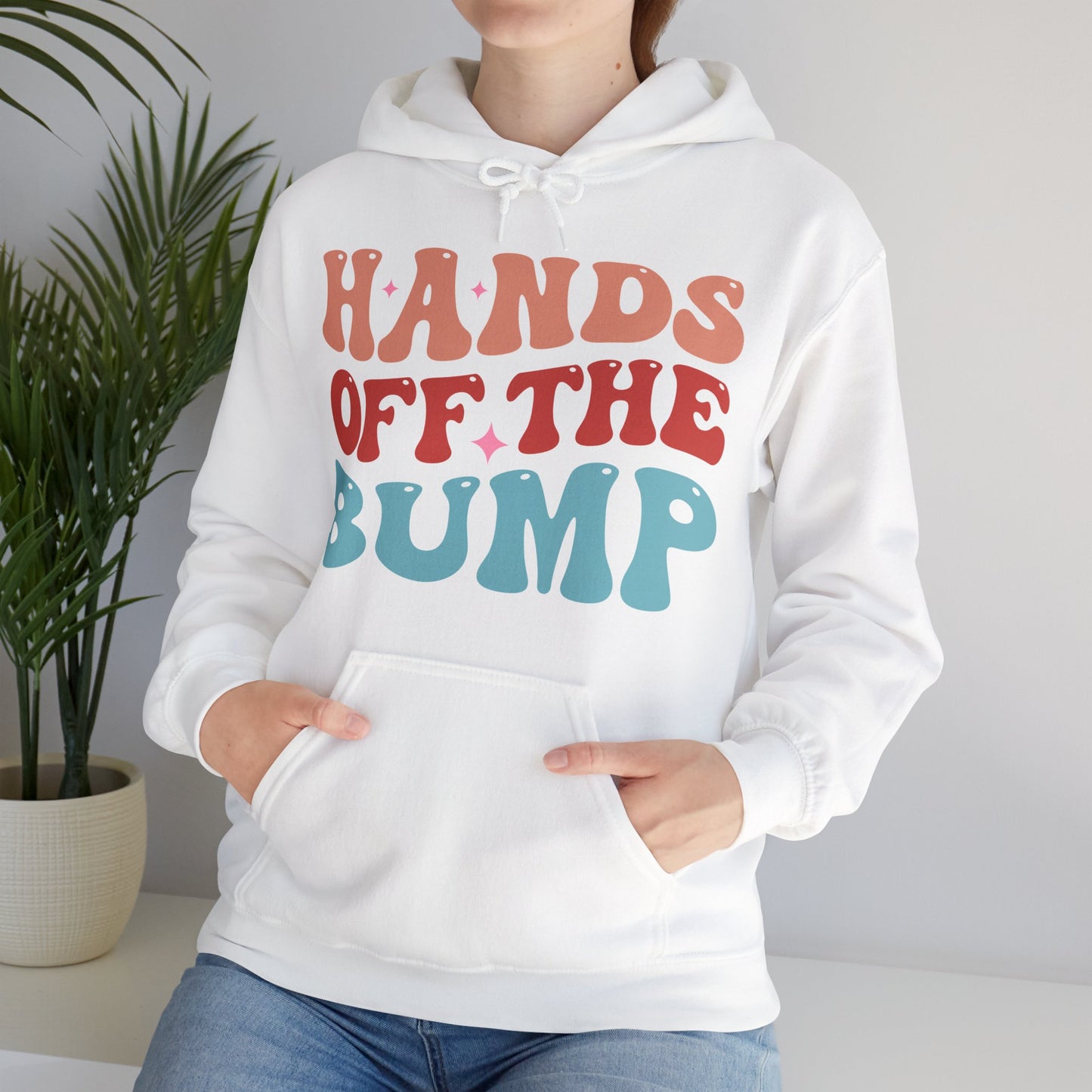 Hands Off The Bump Hooded Sweatshirt