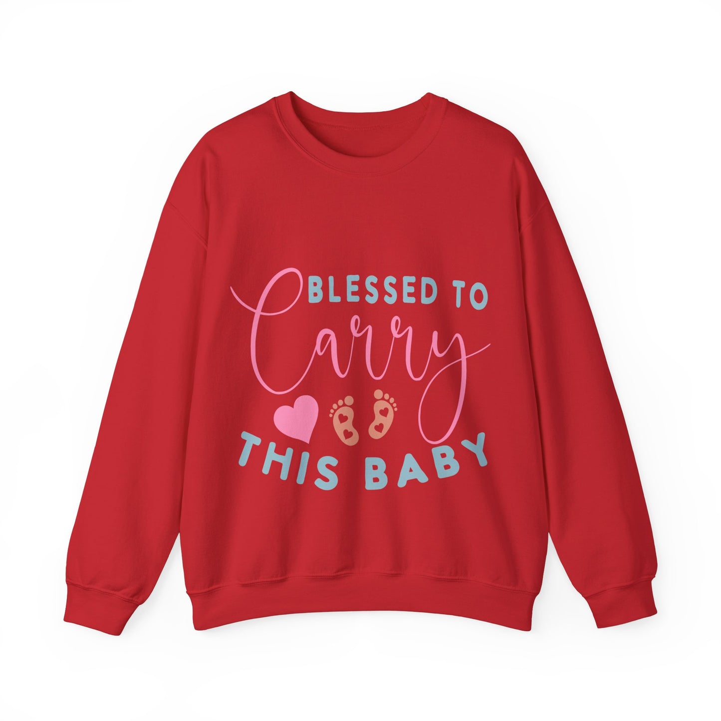 Blessed To Carry This Baby Crewneck Sweatshirt