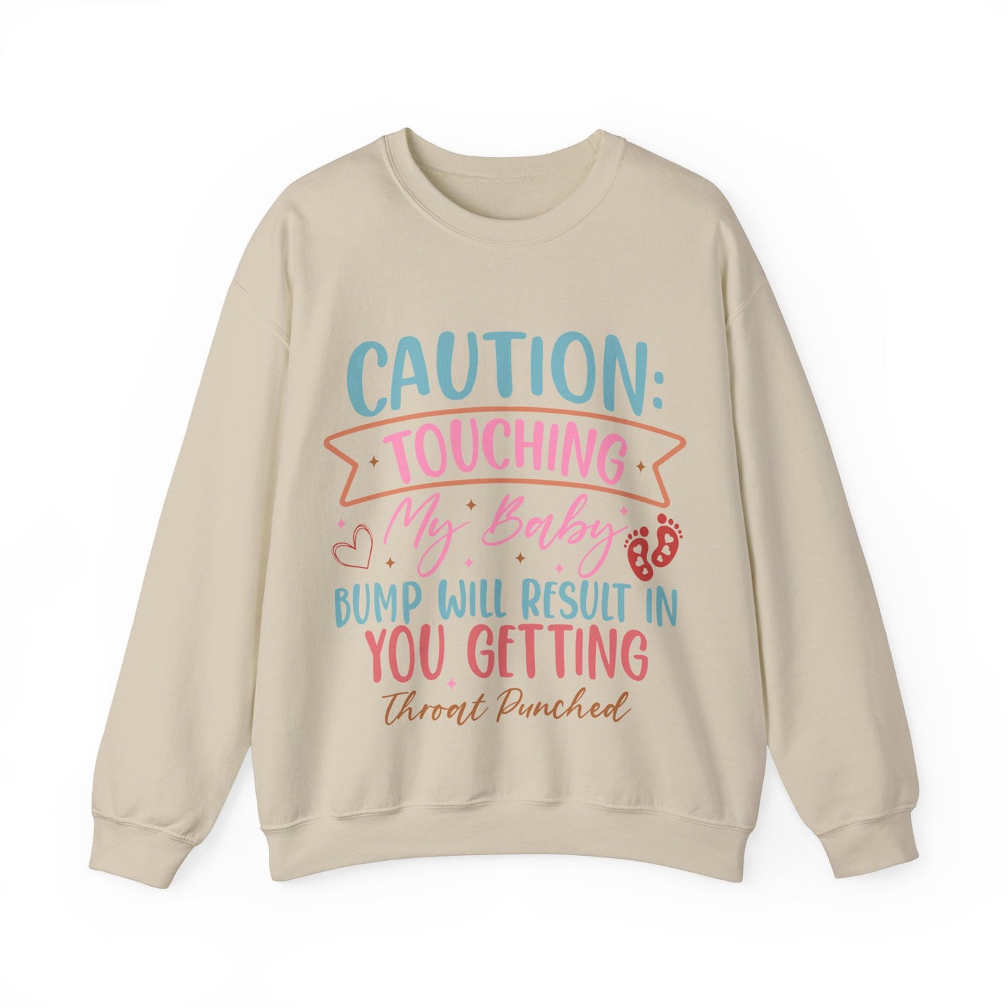 Caution Crewneck Sweatshirt