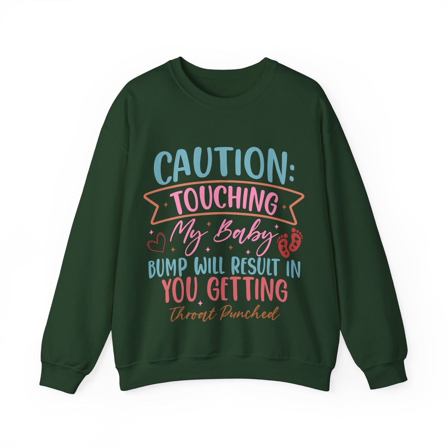 Caution Crewneck Sweatshirt