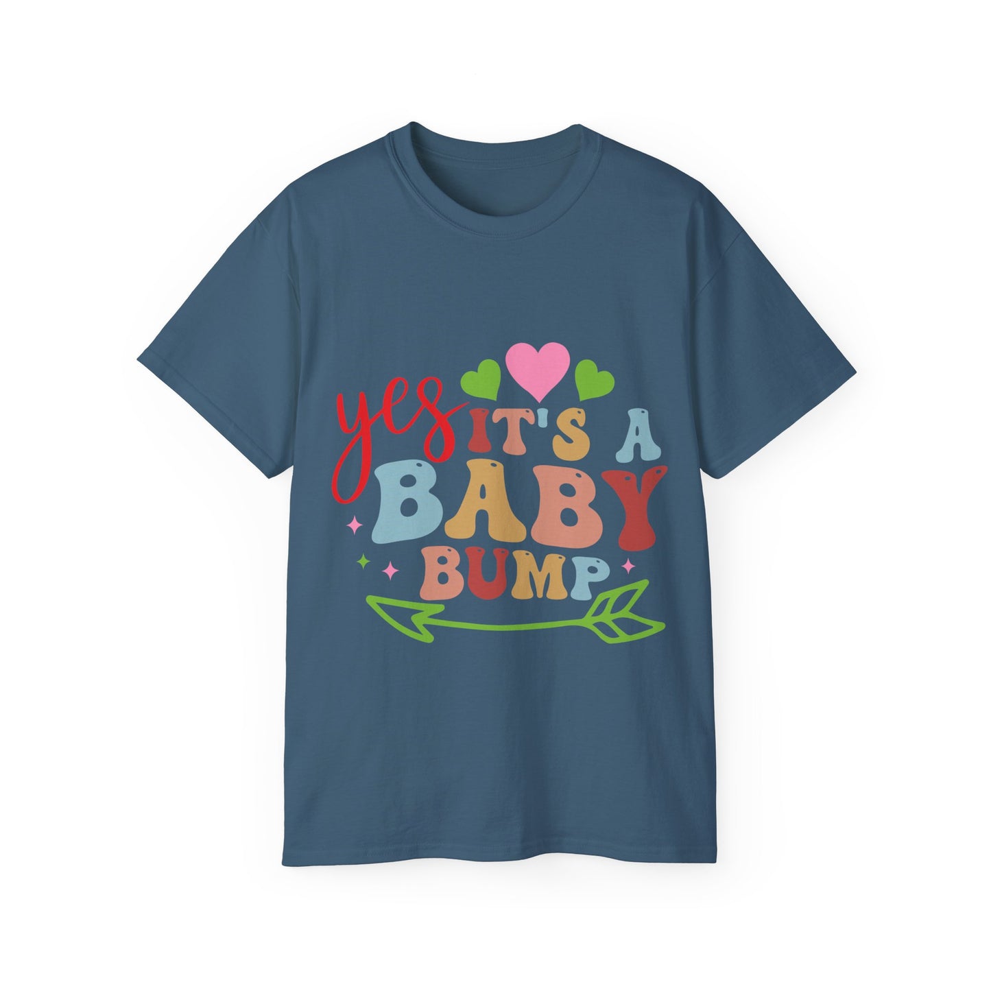 Yes It's A baby Bump Cotton Tee