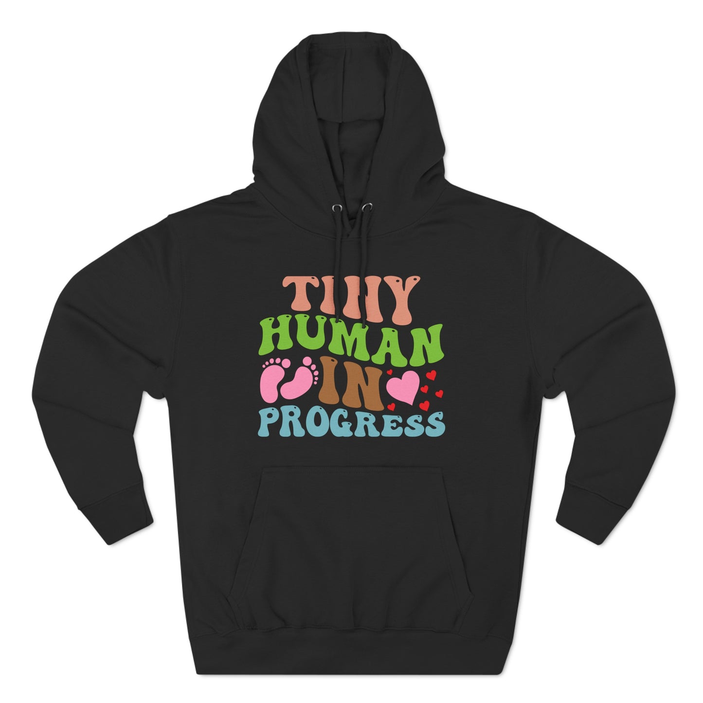 Tiny Human In Progress Fleece Hoodie