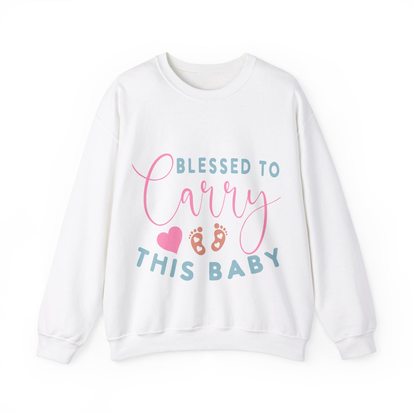 Blessed To Carry This Baby Crewneck Sweatshirt