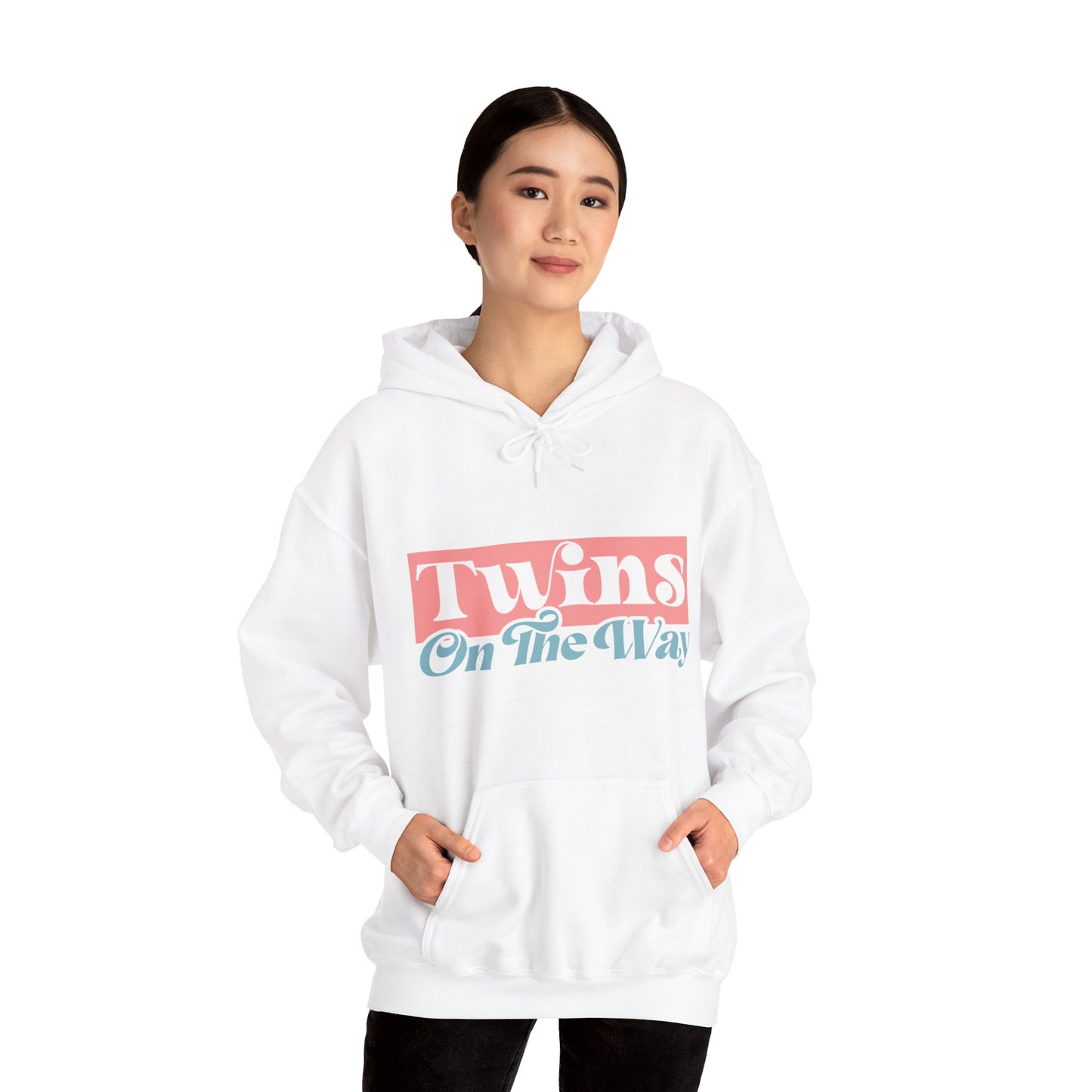 Twins On The Way Hooded Sweatshirt